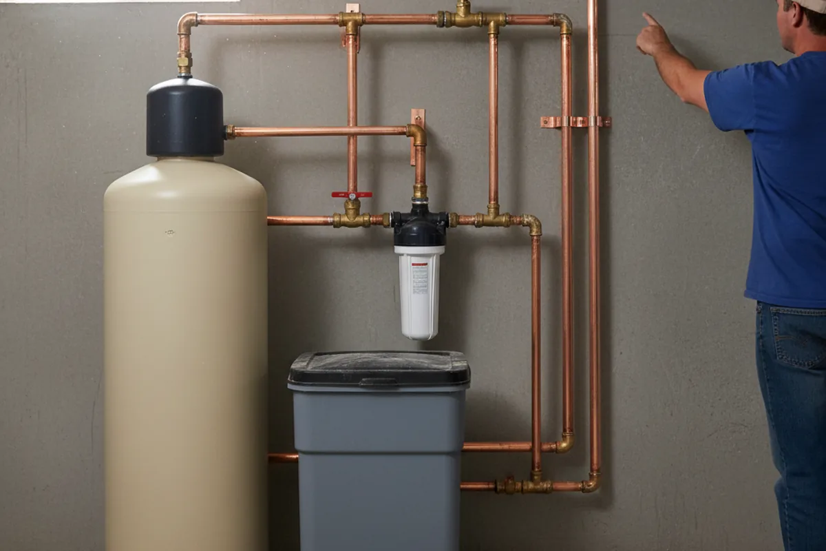 Whole-house water treatment system installed in Boonville